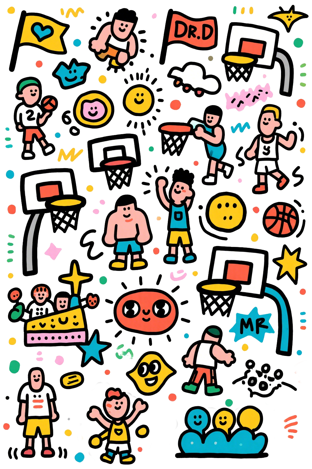 自个模特图