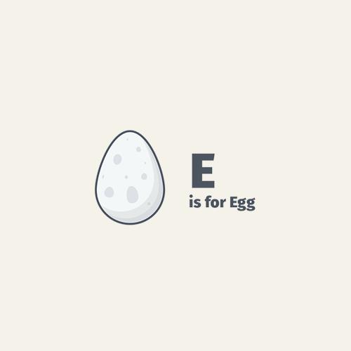e is for egg 99.00