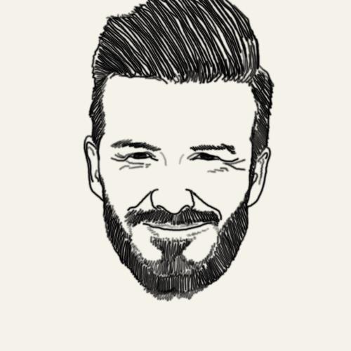 手绘 贝克汉姆99.00